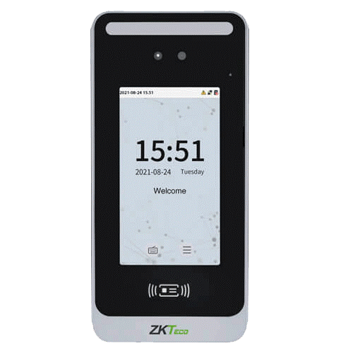 Biométrico ZKTeco SPEEDFACE M4 con reconocimiento facial, palma y tarjeta