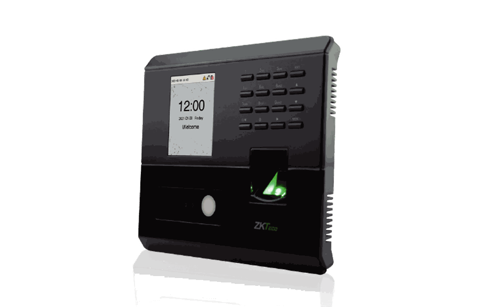 Biométrico ZKTeco MB10-VL con reconocimiento facial, huella y tarjeta