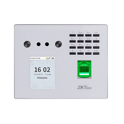 Biométrico ZKTeco MB560VL con reconocimiento facial y huella
